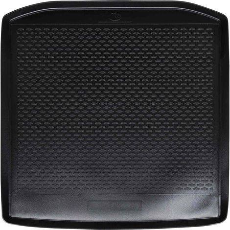 Trunk Mat Black Rubber vidaXL