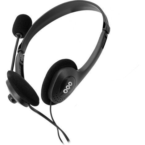 OQO AURICULARES DIADEMA CON CABLE USB