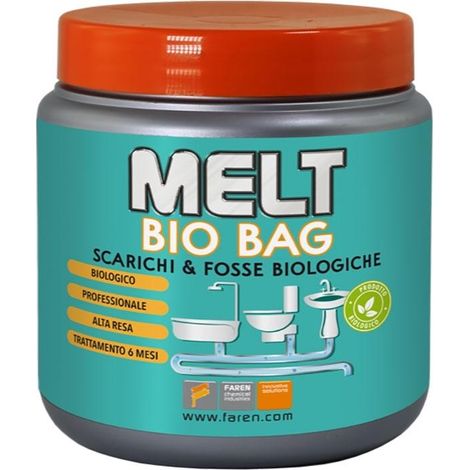 Melt bio bag scarichi e fosse biologiche professionale alta resa