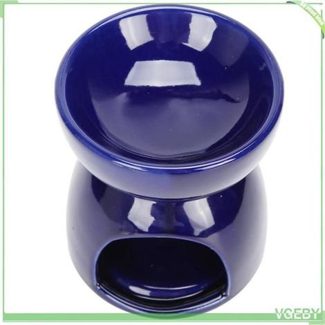 Four d'aromathérapie - FAFEICY - Céramique - Bleu - 95 ml - Brûleur d'huile essentielle (1/5)