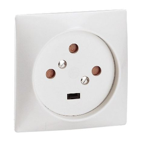 LEGRAND 055425 Sockel 3P + TT 20A 380V 80x80mm