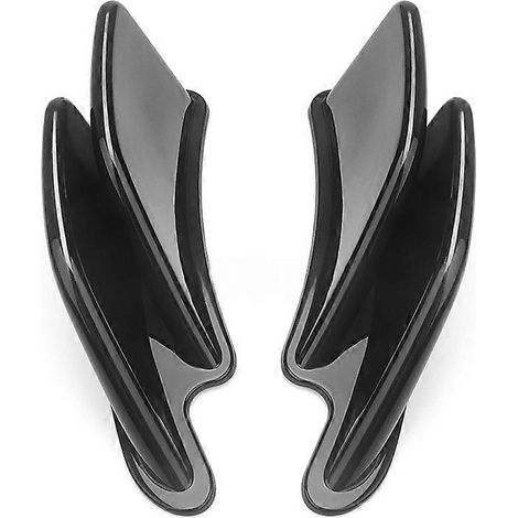 Aileron arrière de moto, déflecteur de carénage et spoiler nu pour CFMOTO 450SR 450SRS 675SR 2022-2025 (Noir brillant) (1/5)