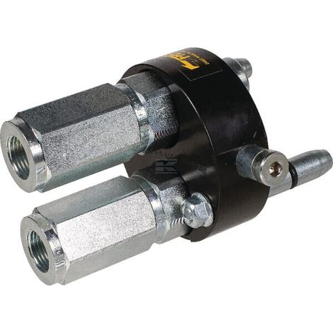 Multifaster DN12-2 x 1/2" BSPP tap贸n de secci贸n m贸vil FASTER 3P208212GMC (1/2)