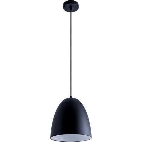 Paco Home Pendelleuchte Küchenlampe Hängelampe Esszimmer Esstischlampe Innen Gold Weiß  ohne Leuchtmittel,  Schwarz-Weiß