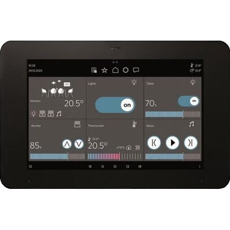 Jung KNX SP0081U Pannello Bianco Controllo Domotico
