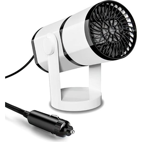 12V weiße Auto-Zusatzheizung, 150W elektrischer Entfroster, tragbar, 360° drehbar, Luftreiniger. (1/4)