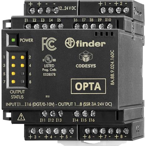 Finder 8A.58.9.024.160C EMR (Elektromechanisches Relais) Erweiterungsmodul Modulo I/O