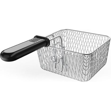 Friteuse électrique 1000W en acier inoxydable avec panier, multifonction, pour cuisine, prise UE 220V-230V