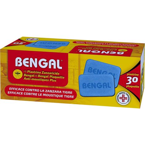 PIASTRINE INSETTICIDE cf. 30 pz- 24 confezione  - BENGAL