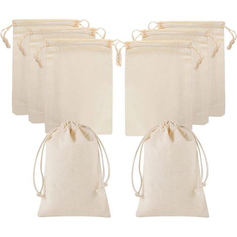 15 Beutel mit Kordelzug, 17 × 23 cm, Großpackung Für Partys, Hochzeiten, Schmuck, Verpackungen und Bastelarbeiten (1/2)