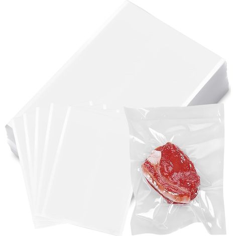Lot De 50 Sacs Sous Vide Alimentaire, Sacs Sous Vide Gaufrés, Sacs De Mise Sous Vide, Sachet Sous Vide Alimentaire, Sac Sous Vide Alimentaire, Pour Toutes Les Machines À Sceller Sous Vide (2030cm)