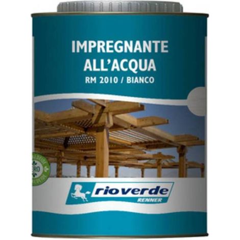 6 x RIOVERDE RM 2010 IMPREGNANTE 0,750 L BIANCO