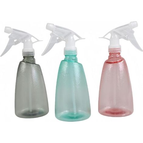 Alfven 3-teiliges Set leerer 500-ml-Sprühflaschen mit Kunststoff-Sprühkopf, für Garten/Pflanzen/Haare (1/5)