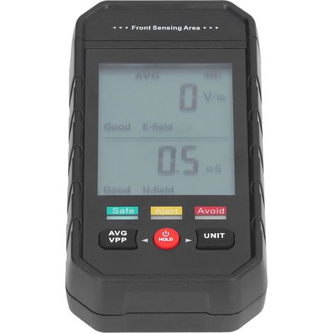 Compteur champ EM et rayonnement électromagnétique ET925 LCD numérique portable pour contrôle habitat bureau extérieur et détection ondes (1/5)