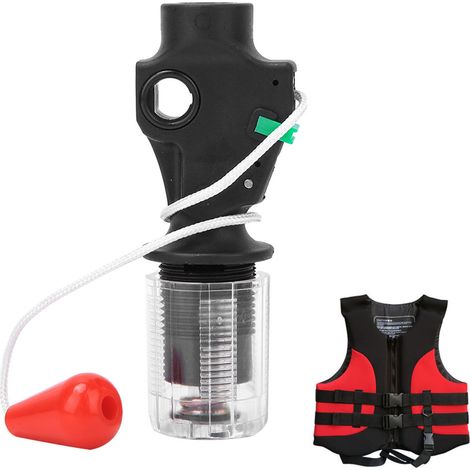Dispositif d'inflation automatique pour gilet de sauvetage, cartouche CO2 incluse, gonflage rapide et portable
