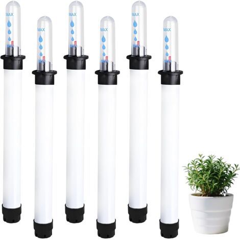 BUNTHAUS 6 Pièces indicateur Eau Plante,hygrometre Plante,testeur humidité Plante,Indicateur d'eau Hydroponique,Niveau Indicateur d'Arrosage Précis pour Plantes d’Intérieur,pour Jardinières,Serres (1/4)