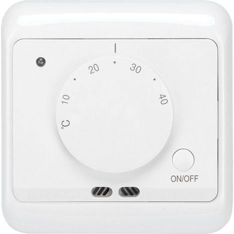 Thermostat mécanique de chauffage - 16A 230V - économies d'énergie - installation facile (1/5)