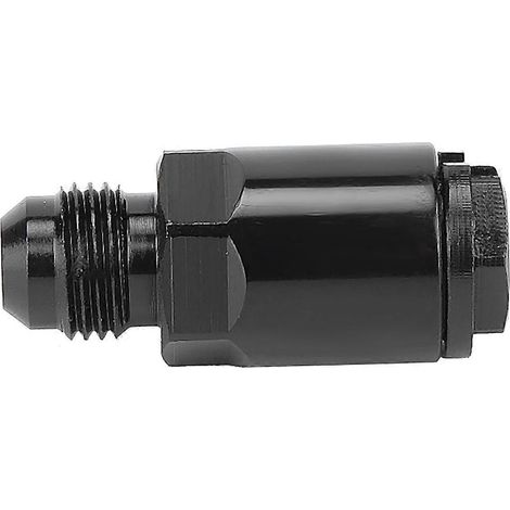 Raccord adaptateur EFI pour conduite de carburant en aluminium, 6 AN mâle vers raccord rapide 5/16 po, conduite rigide à pression. (1/5)