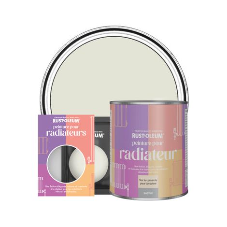 Peinture pour Radiateur, Finition Satinée - Ciment (1/3)