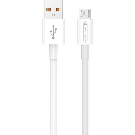 Câble KEBEL JELLICO USB-microUSB TYPE B 1M BLANC (1/2)
