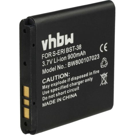 vhbw Akku kompatibel mit Sony Xperia X10i mini, X10 mini Pro, e10, X10a mini Pro Handy Smartphone Telefon (900 mAh, 3,7 V, Li-Ion) (1/5)