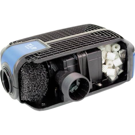TIP Pompe de bassin 4 en 1 - pour bassin de 8 500 l, 3 500 l/h, Filter /ruisseau/fontaine, WPF 3500 S, 30427 (1/3)