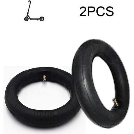 Chambre À Air Pour Trottinette Électrique - 8 1/2x2 Pouces - Double Épaisseur - Noir - Lot De 2 (1/4)