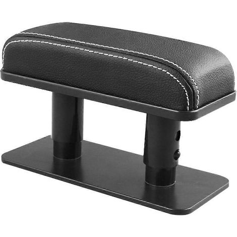Coussin d'accoudoir universel pour voiture, coussin de protection pour accoudoir de voiture-17X10cm-White (1/3)