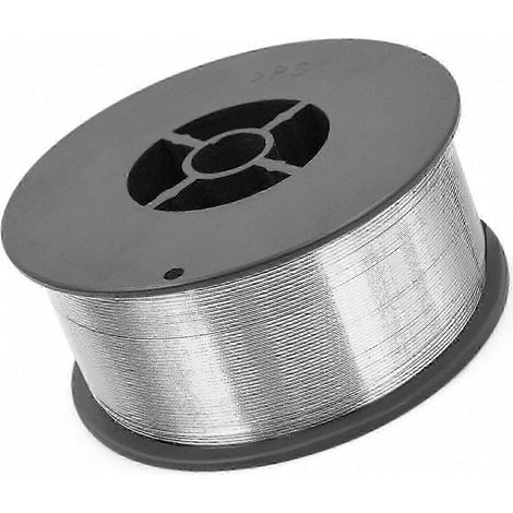 Fil de soudage fourré aluminium E71T-GS sans gaz, auto-protégé, Ø0,8 mm pour poste MIG, fil continu, usage universel (1/5)