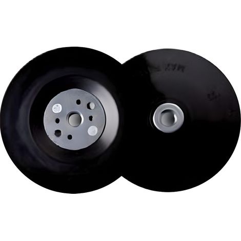 Plato lijador Cori d123 m14 goma 123 mm