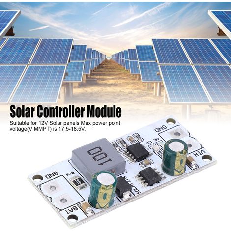 SDLA12Ta SDLA12TB Module régulateur solaire MPPT pour batterie acide-plomb 12V 1-1000AH sans bornier (1/5)