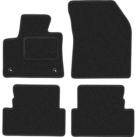 Alfombrillas de terciopelo para Peugeot 3008 II crossover (2016-) antracita (1/5)
