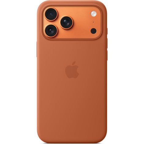 iPhone 17 Pro Max Silicone Case with MagSafe  Terra Cotta