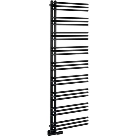 Aqualine Poseidon - Heizkörper 55x174 cm, 700 W, mattschwarz PS517B (1/5)