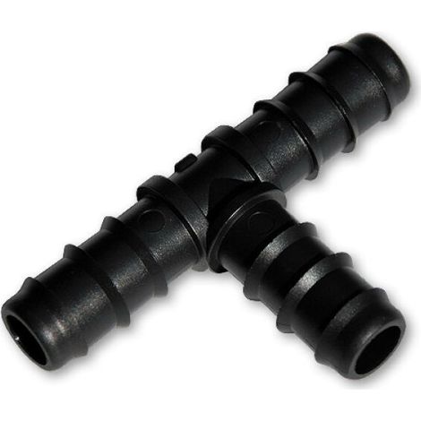 T annelé polypropylène pour tuyau Ø 25 mm EXTERIEUR (Lot de 5)