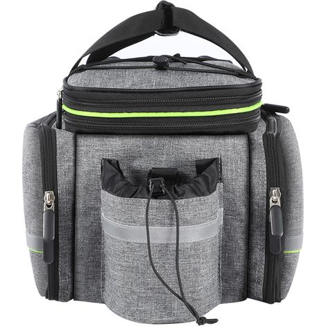 Sac de sièges arrière de vélo extensible, rangement de vélo, support de grande capacité, accessoire multifonctionnel (1/5)