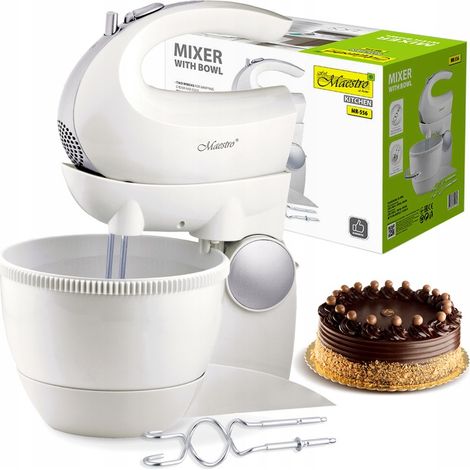Robot de cuisine MAESTRO PUISSANT AVEC BOL TOURNANT, 5 vitesses, TURBO 600 W