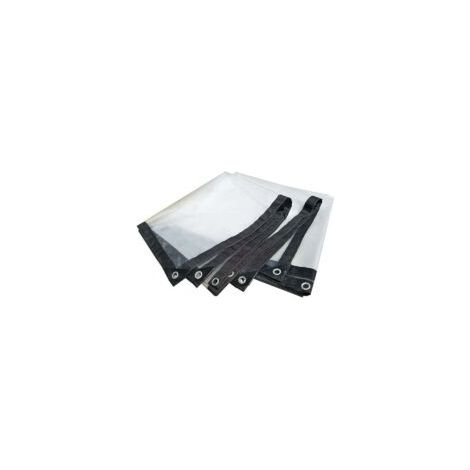 Lona transparente impermeable de 2x3 m con ojales - Lona grande para exteriores, cubierta impermeable, protección solar, resistente a la intemperie y a prueba de agua para muebles de jardín y piscinas (1/4)