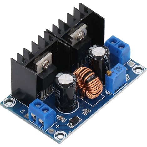 Convertisseur abaisseur CC 4-38 V vers 1,25-36 V, module d'alimentation régulé par modulation de largeur d'impulsion (PWM), transformateur 200 W 8 A (1/5)