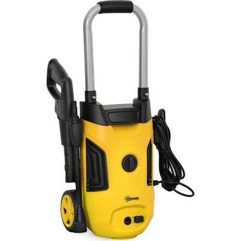 1800W High Pressure Washer offers 150 Bar pressure, 420 L/h flow. Perfect for home, patio, car, and driveway cleaning. (1/5)