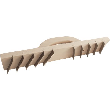 TECTOOL Spatule de répartition de colle E4 - forme trapézoïdale - 180mm