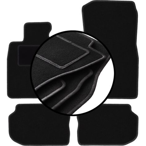 Komplettset Veloursmatten für: BMW 5 F11 xDrive Kombi, Touring (2010-2013)
