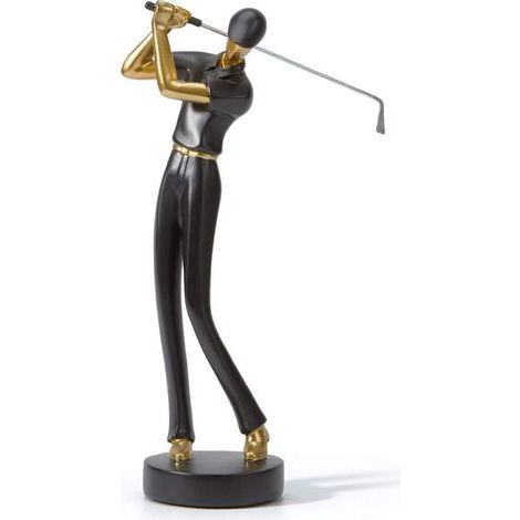 Amoy-Art Golfer-Statue, Golf-Skulptur, modernes Dekor