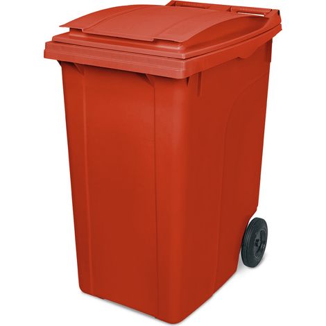 BRB 360 Liter DIN Mülltonne, HxBxT 1090x620x860 mm (rot) (1/2)