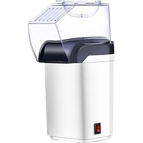 Machine à pop-corn électrique, pop-corn rapide et sans huile, idéale pour les soirées cinéma et les fêtes (prise européenne). (1/5)