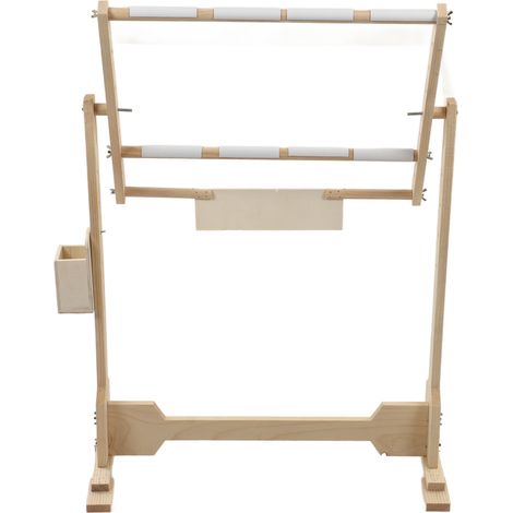 Chevalet en bois réglable pour broderie, cadre croisé, support mural et table, présentoir à tapisserie, plusieurs tailles (1/5)