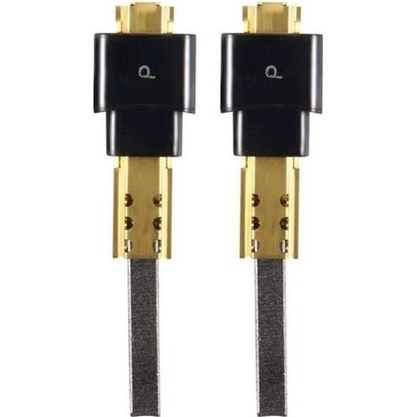 2 Stück Kohlebürsten für Staubsaugermotoren, 6,5 x 11 x 32 mm, hohe Qualität, kompatibel (1/4)