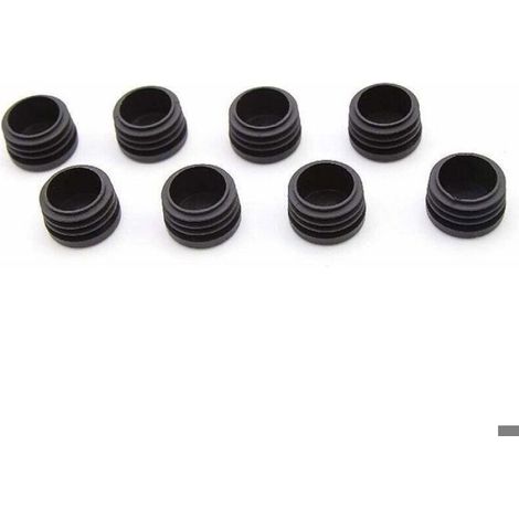 Bouchon de pied de chaise - - PE - Lot 30 - Noir - Ø ext 25 mm - Hauteur 19 mm (1/4)