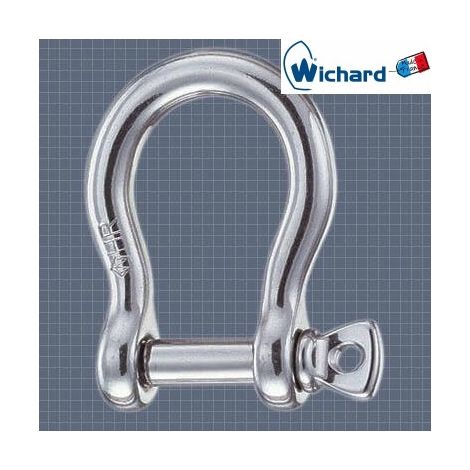 Manille autobloquante lyre inox 316 wichard (1/2)