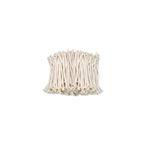 Mèche de Lampe 50 Pièces Mèche de Remplacement Meche Lampe a Petrole Meche Bougie Mèche de Lampe à Huile Meche Lampe à Huile Mèche Tressée en Coton pour Lampe à Petrole,15cm x 6mm (1/5)